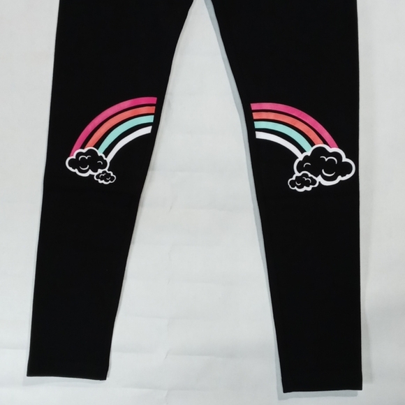 Justice Graphic Full Length Leggings Sz 12 - Picture 2 of 6